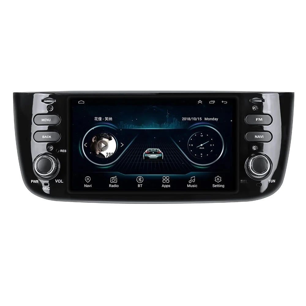 Navigatie Android Fiat Linea Carplay Android Auto + Camera Marsarier