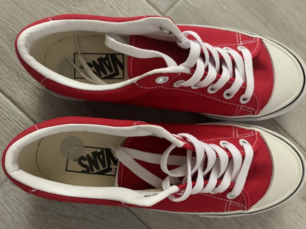 Tenisi roșii Vans style 29