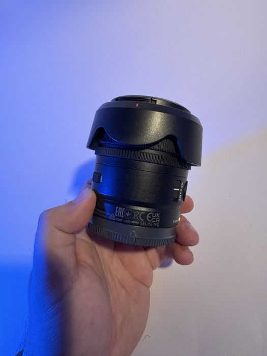 Sony E 15mm f/1.4 G