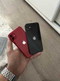 Vand/schimb iphone 11 red su negru 64Gb liber retea