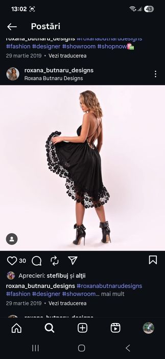 Rochie atelier Roxana Butnaru Design