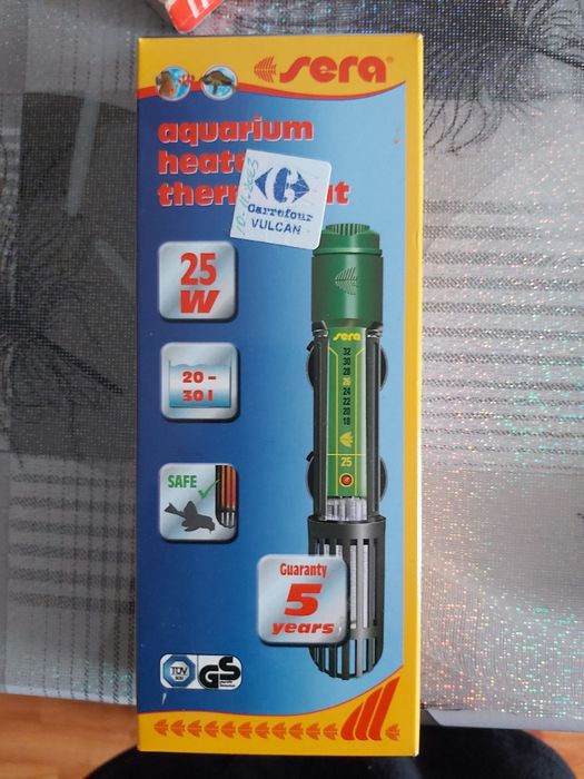 Incalzitor pentru acvariu SERA DELTA DH25W