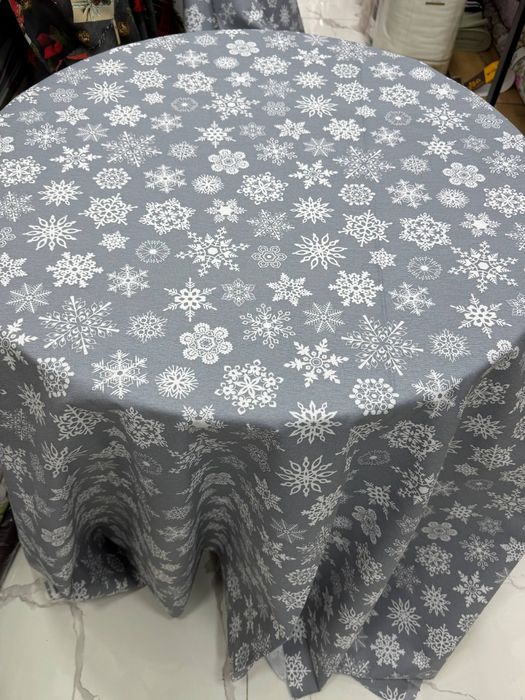 Новагодние скатерти салфетки