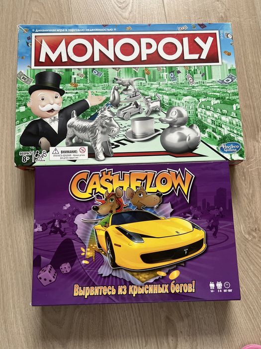 Игры Монополия и кэшфлоу
