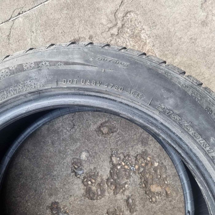 2 броя гуми NEXEN 215/55/17 зимни