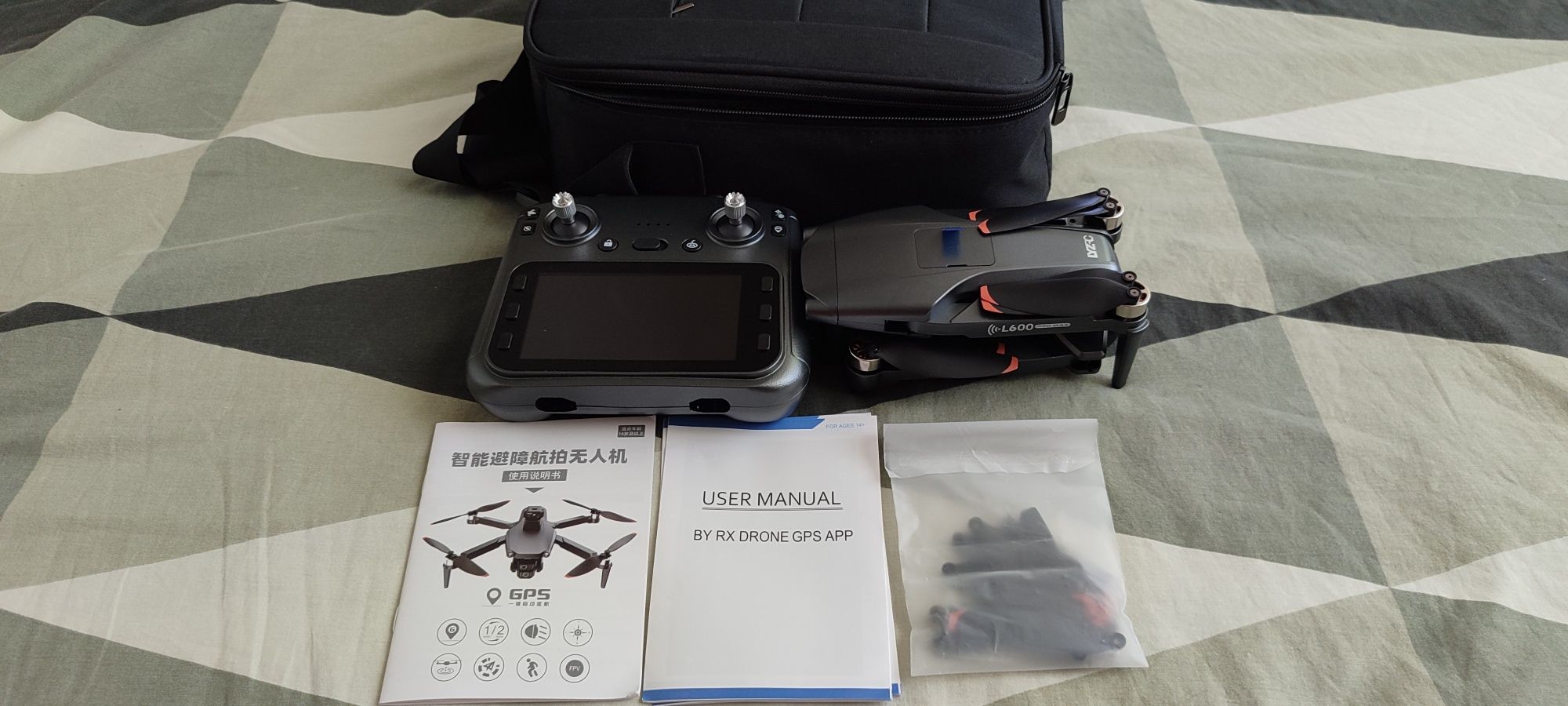 Дрон L600 PRO MAX GPS 8K HD camera 3 axis gimbal
