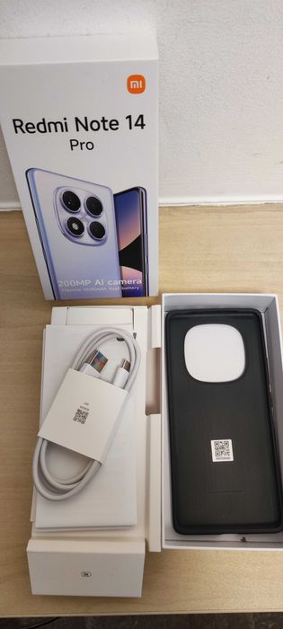 НОВ! Xiaomi Redmi Note 14 pro black 512 GB