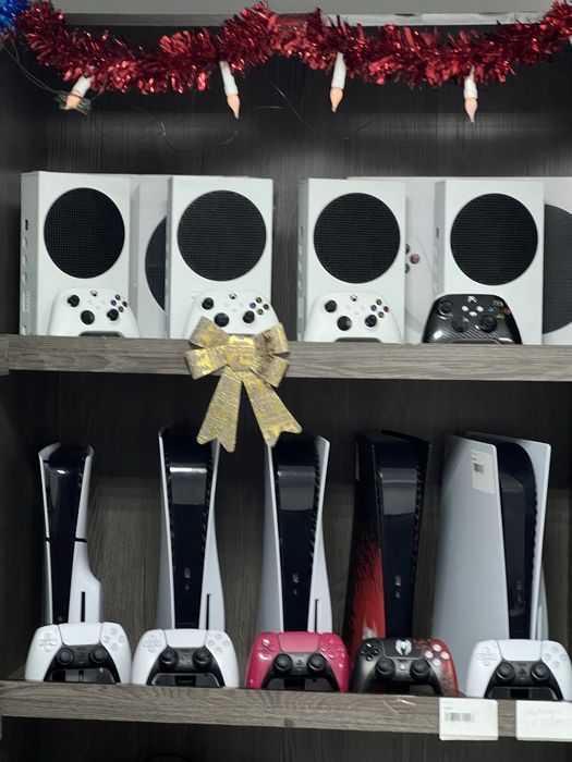 Xbox Series S и PlayStation 5 Fat/Slim