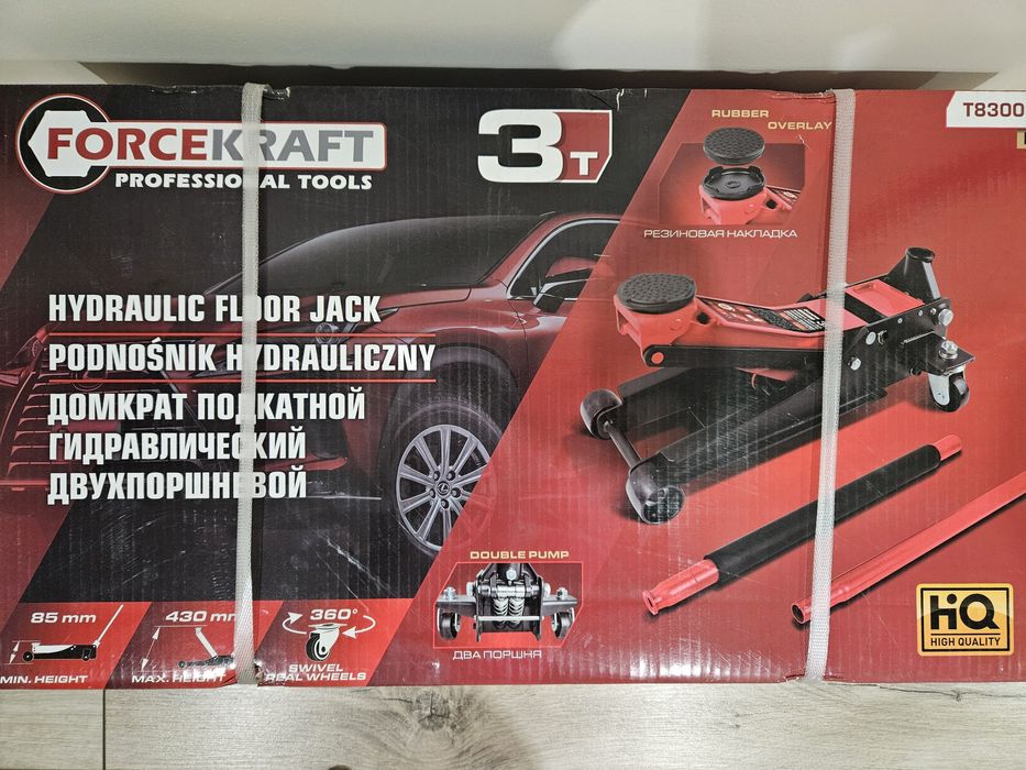 Професионален немски нископрофилен крик 3т