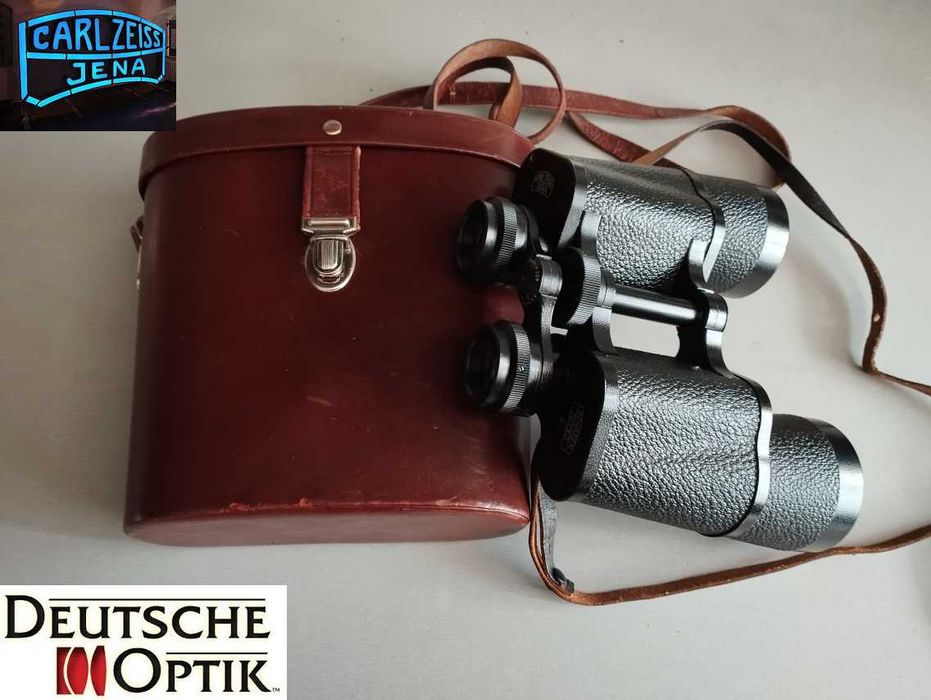 ТОП Бинокъл Carl Zeiss Jena- Dekarem 10x50 1Q-ГДР