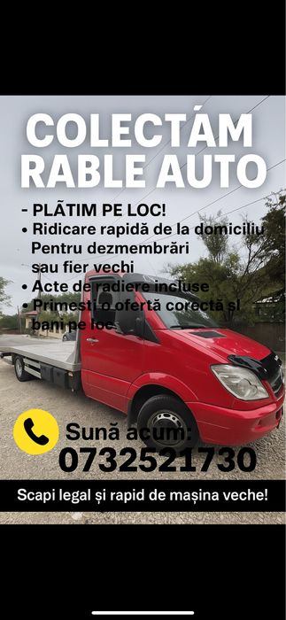 Tractari auto non-stop 24/7 , cumparam masini de nefolos si fara acte