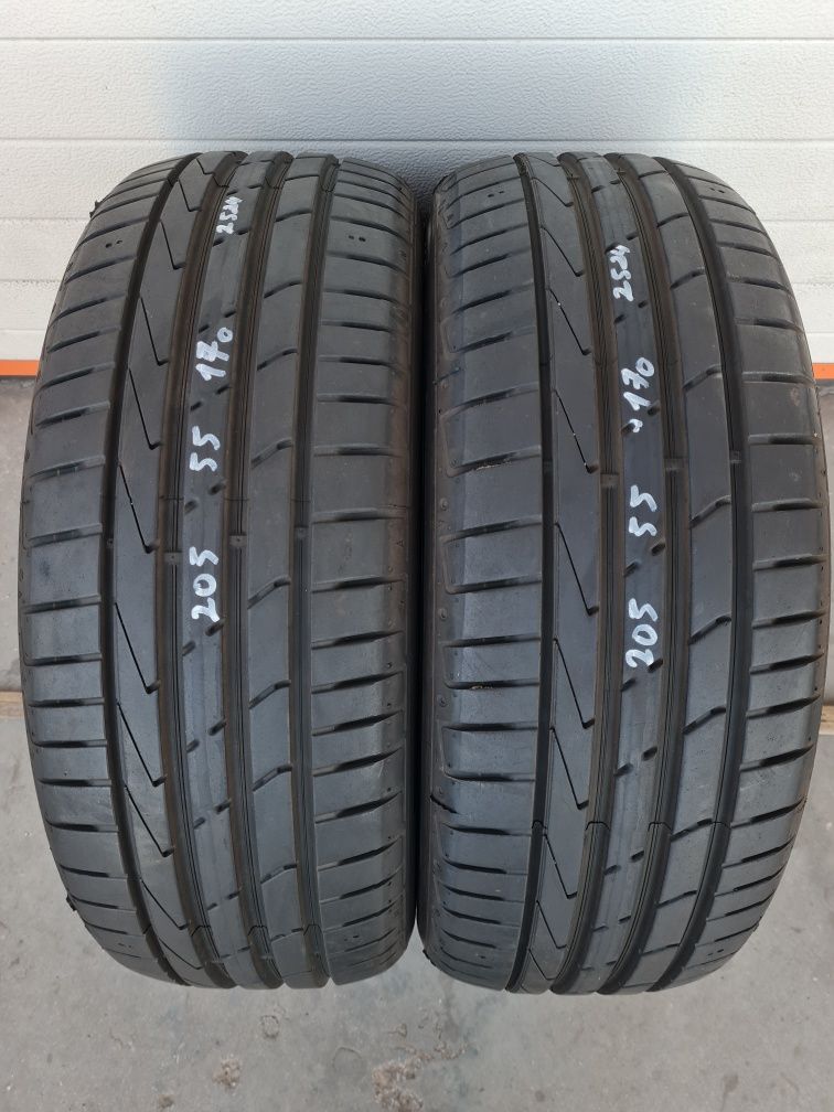 Летни гуми 2 броя HANKOOK Ventus S1Evo2 205 55 R17 дот 2524