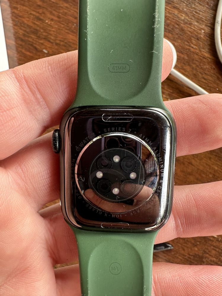 Apple Watch series 7 41mm green aluminium