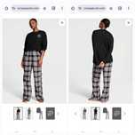 Pijama lunga Victoria's Secret