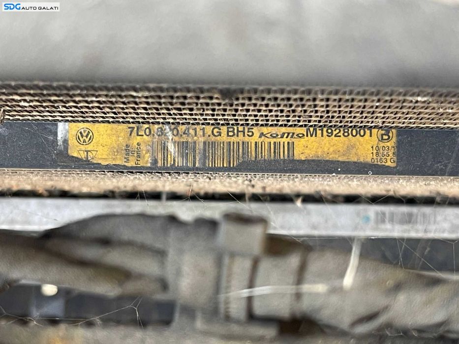 Radiator AC Aer Conditionat Clima Volkswagen Touareg 7L 2.5 TDI 2003 - 2010 Cod 4L0260401A 7L0820411G [C6399]