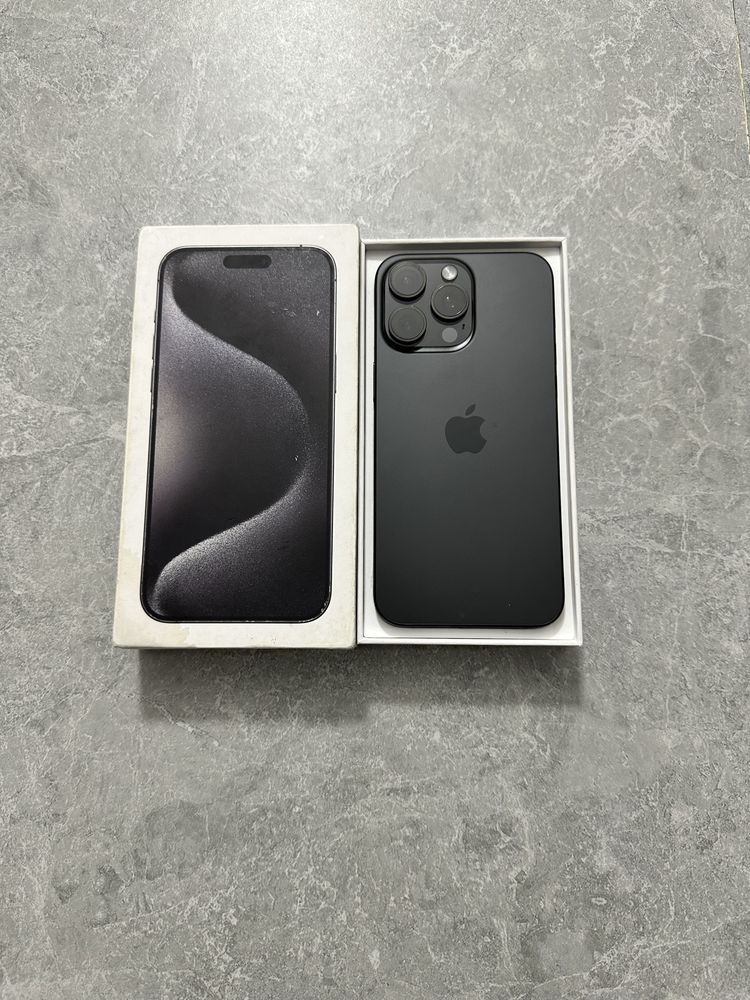 iPhone 15 Pro Max 256GB Black Titanium