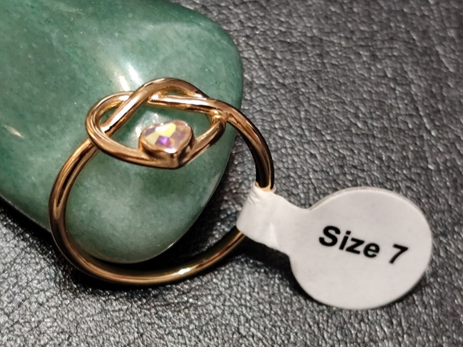 Пръстен / Сърце / Сребро / Злато / Кристал