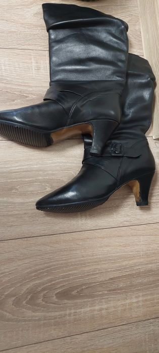 Cizme dama piele negre