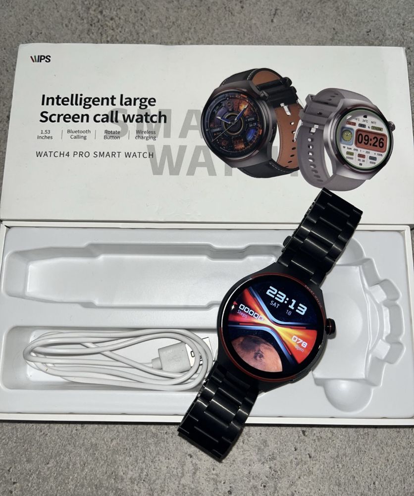 Нов смарт часовник GT4 PRO Smartwatch