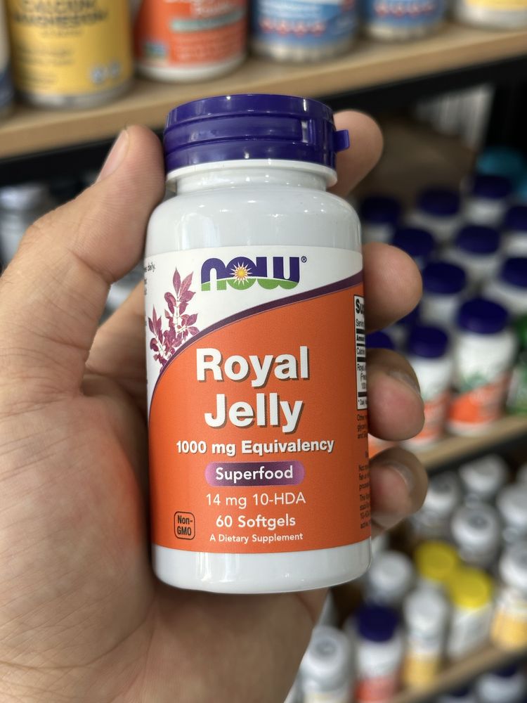 Now Royal Jelly 1000 mg 60 капсул