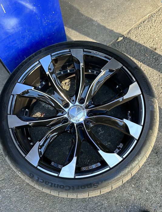 Джанти WALD Jarret J11C Black Polish 24” + гуми и т.н.