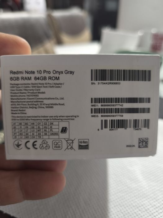 Xiaomi Redmi Note 10 Pro