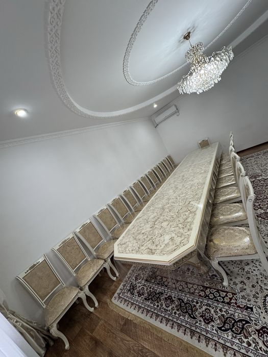 Стол большой 5 метров со стульями