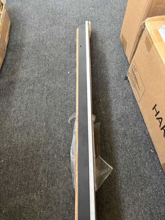 Aplica LED exterior 100x5cm, 50W, 3000K, IP65, negru