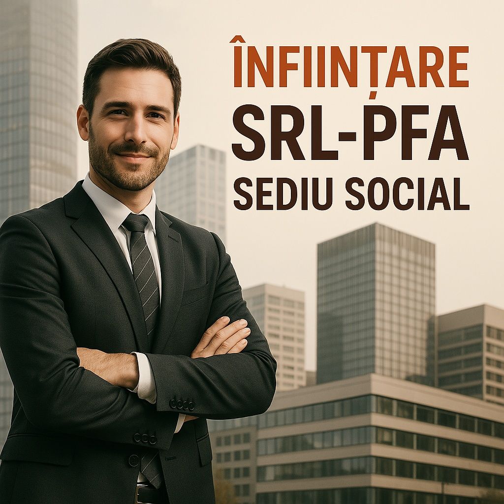 Sediu Social Firma,Înfiintare Firma SRL,Timisoara-Arad‼️