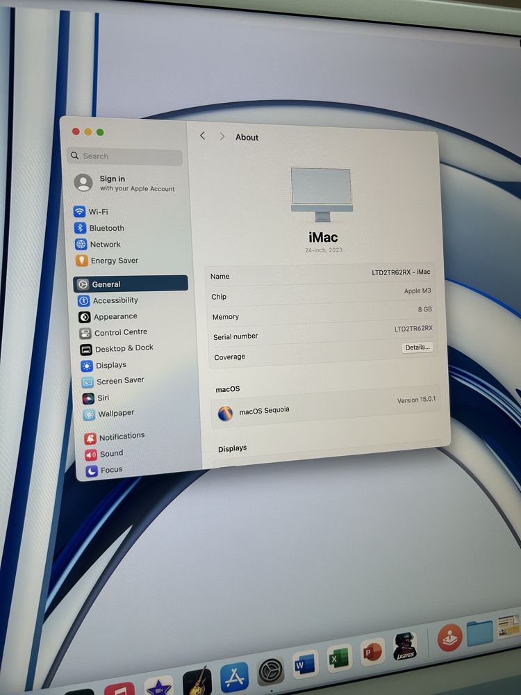 iMac Retina 24 INCH M3 chip