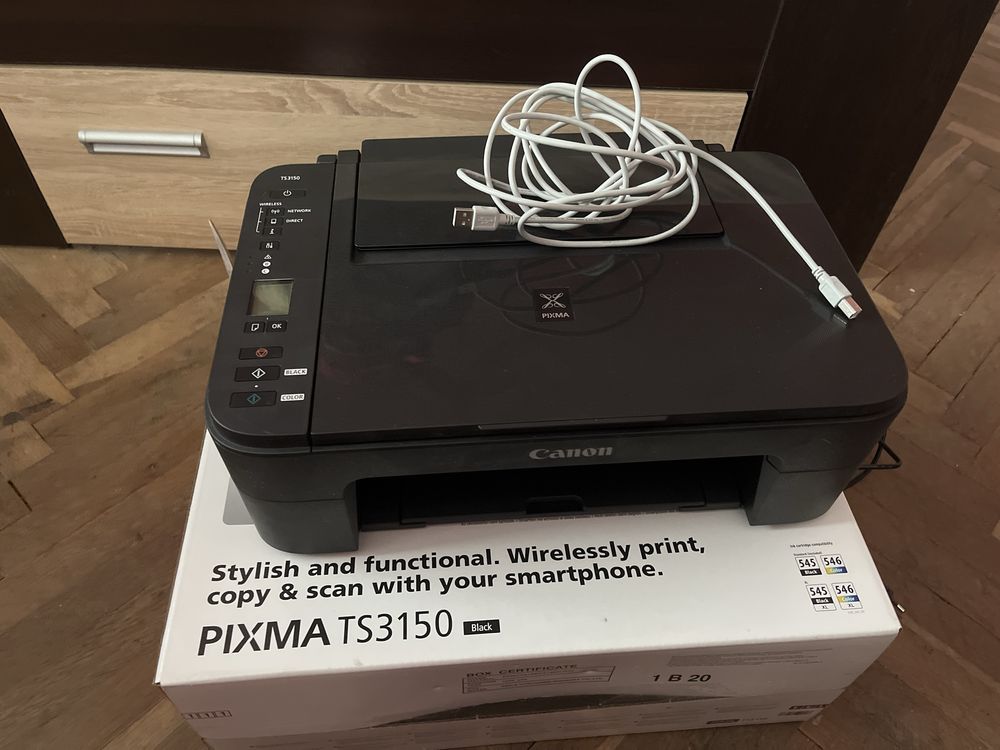 Принтер canon PIXMA TS3150 black