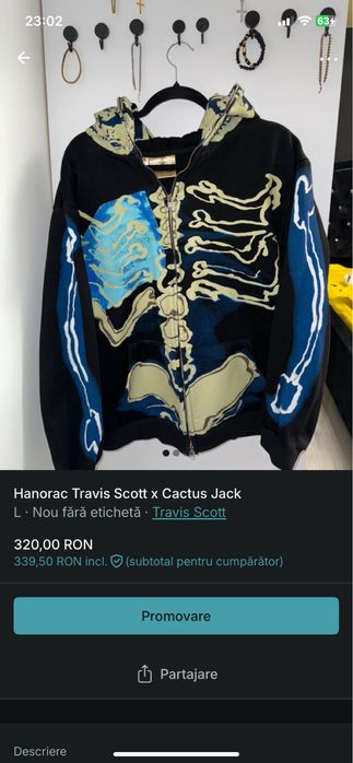 Hanorac Travis Scott x Cactus Jack