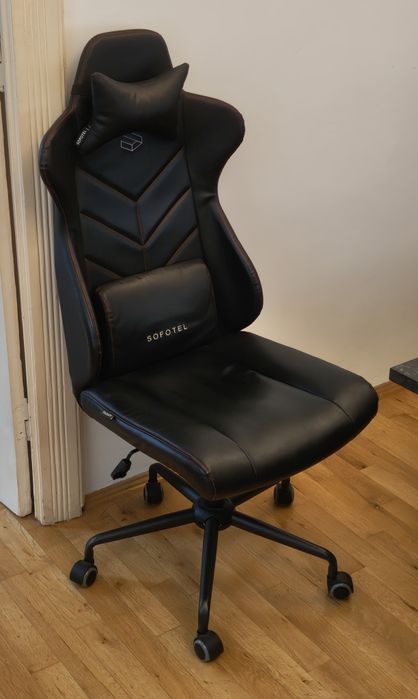 Scaun de birou DacEnergy ergonomic, reglabil, piele ecologica matlasat