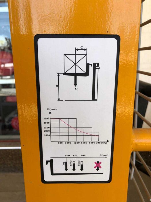 Qo‘lda boshqariladigan gidravlik shtabeler Штабелер  MS 10-30 // SAAB