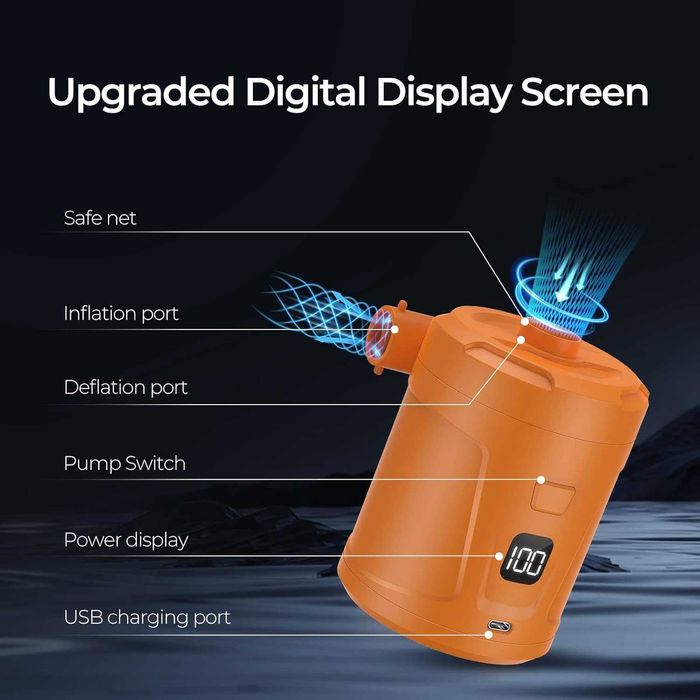 Електрическа въздушна помпа SUPPOU