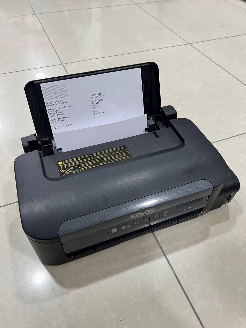 Epson m 105 printeri