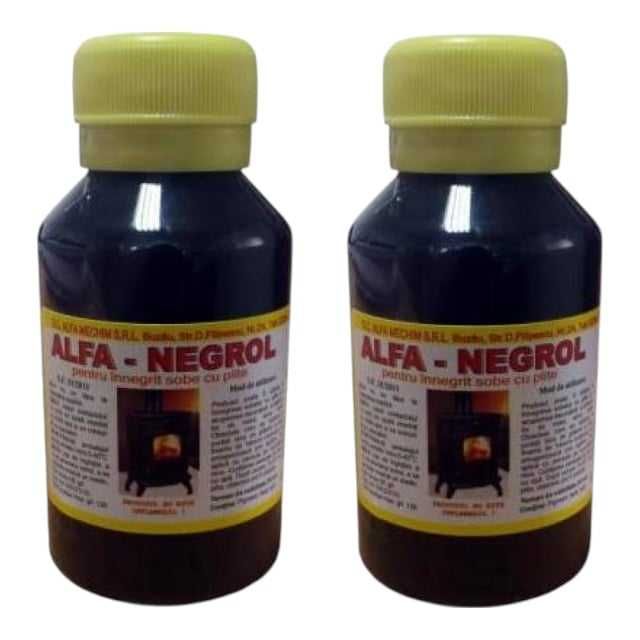 Vopsea pentru plite Alfa negrol