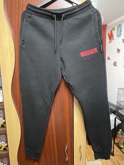 Pantaloni Hoodrich negri mărimea S , stare impecabila