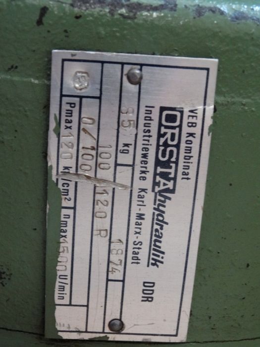 Хидравлична помпа ORSTA 100/120R TGL-1874