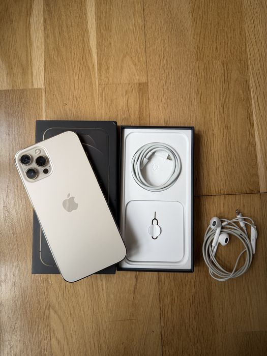 Iphone 12 pro max, Gold 256gb