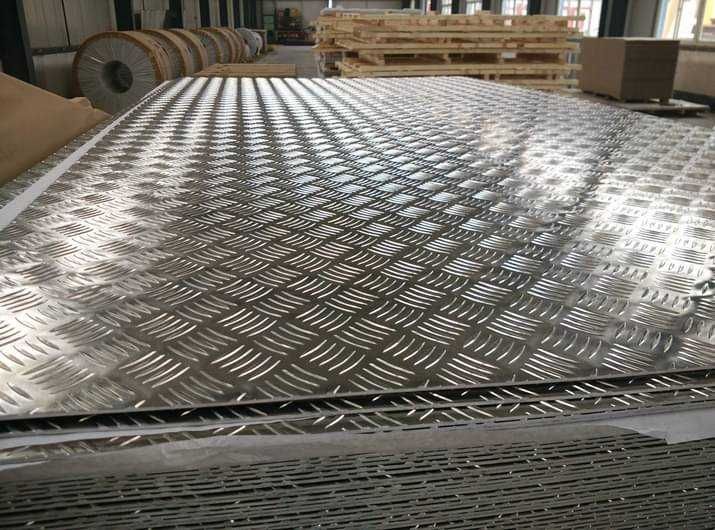 Tabla aluminiu striat sau lisa dreapta