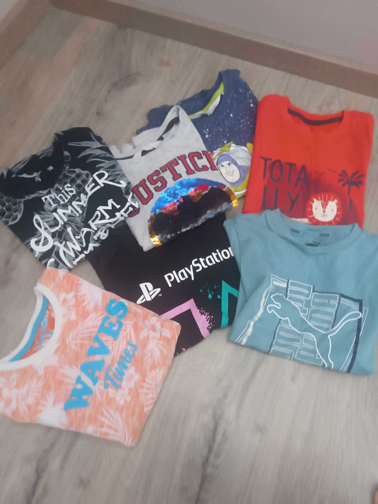 Лот тениски и къси гащи за момче HM, Terranova, Puma