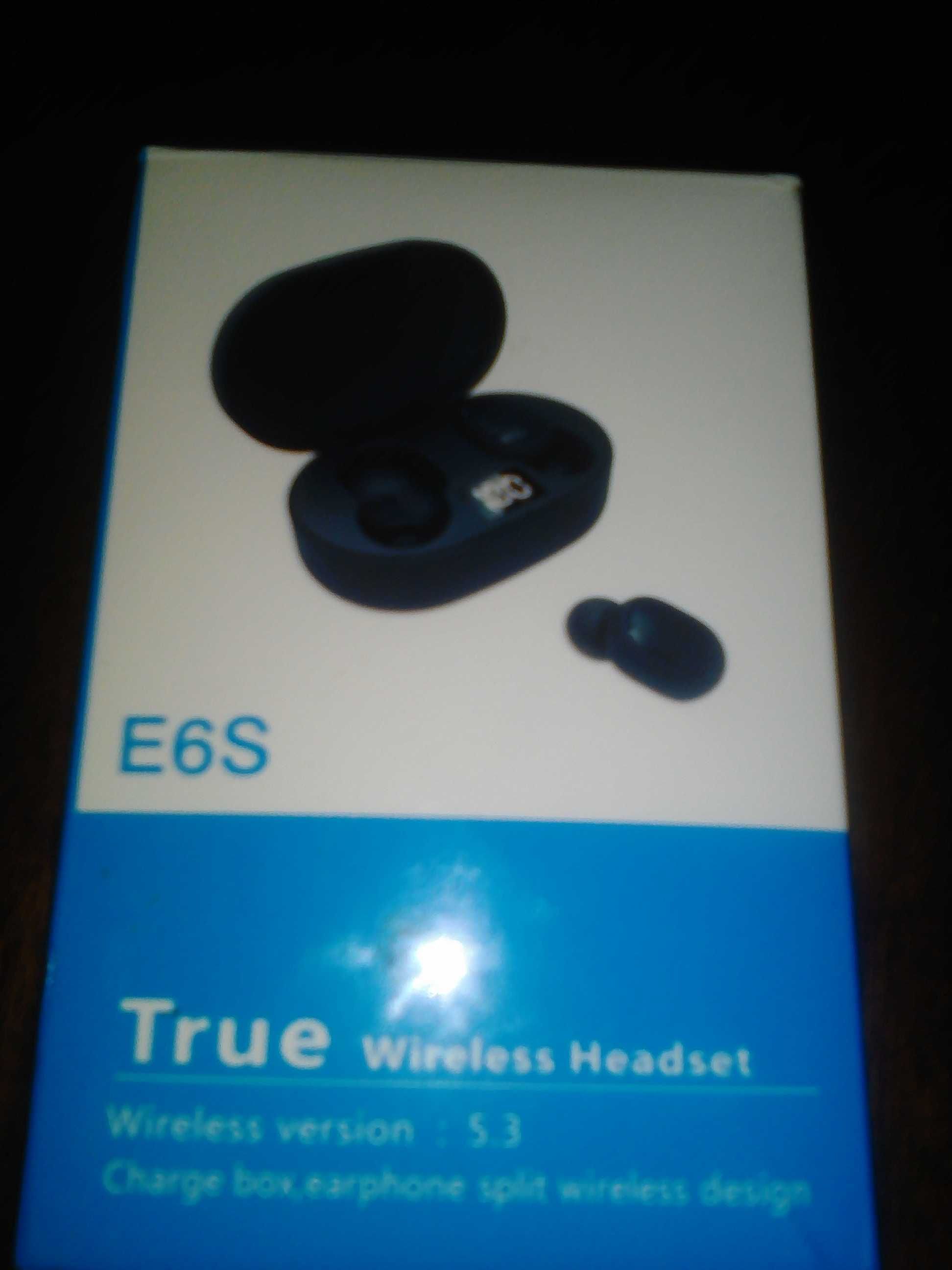 Безжични Bluetooth слушалки TWS E6S