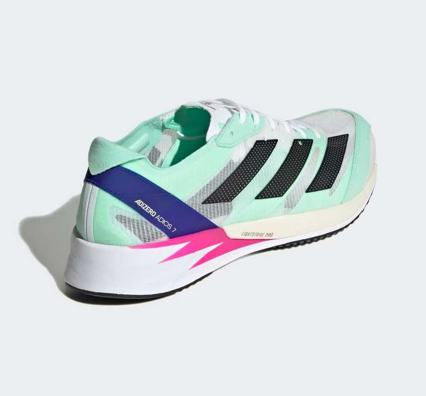 Оригинални PRO маратонки * ADIDAS ADIZERO ADIOS 7 * EU44 2/3