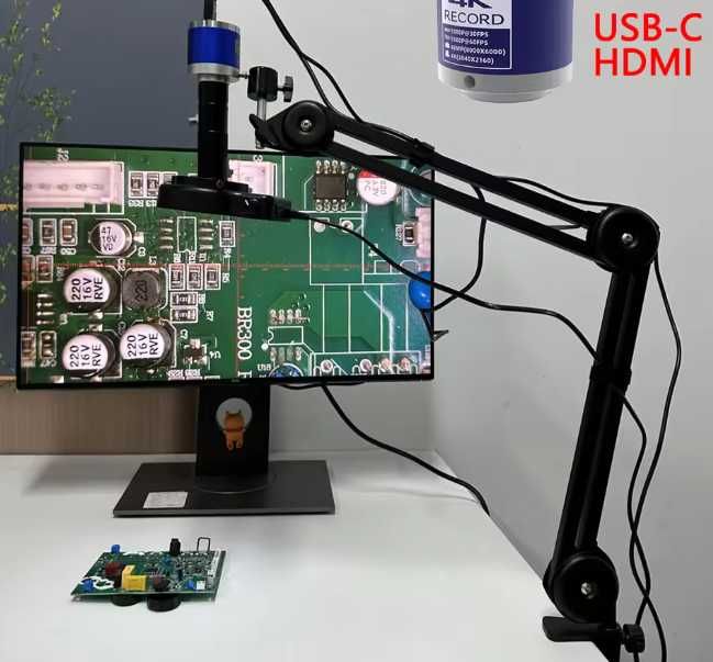 Microscop digital 4K, 48MP, HDMI/TYPE-C