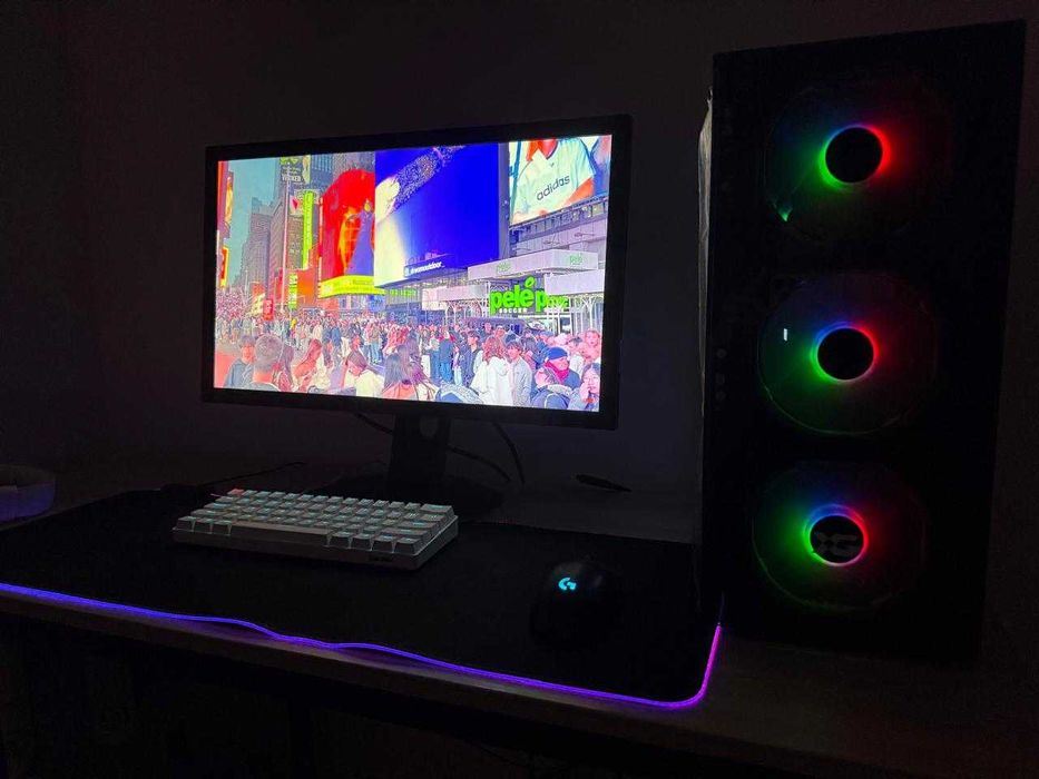 Продаю игровой комплект: ПК + монитор Zowie BenQ 144Hz