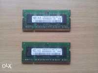 Продавам RAM памет за лаптоп SODIMM 2x512MB DDR2