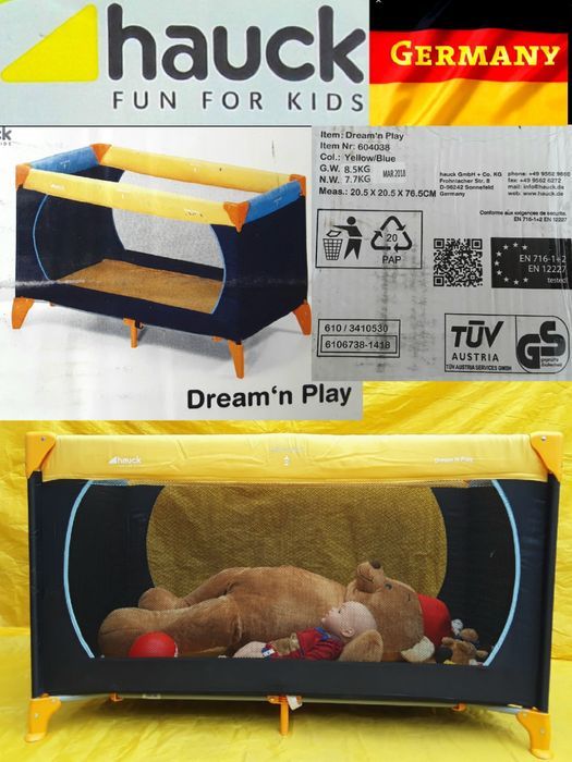 PĂTUȚ- TARC Pliabil pentru Copil O+ Dotat cu Saltea NOU - 250 Lei