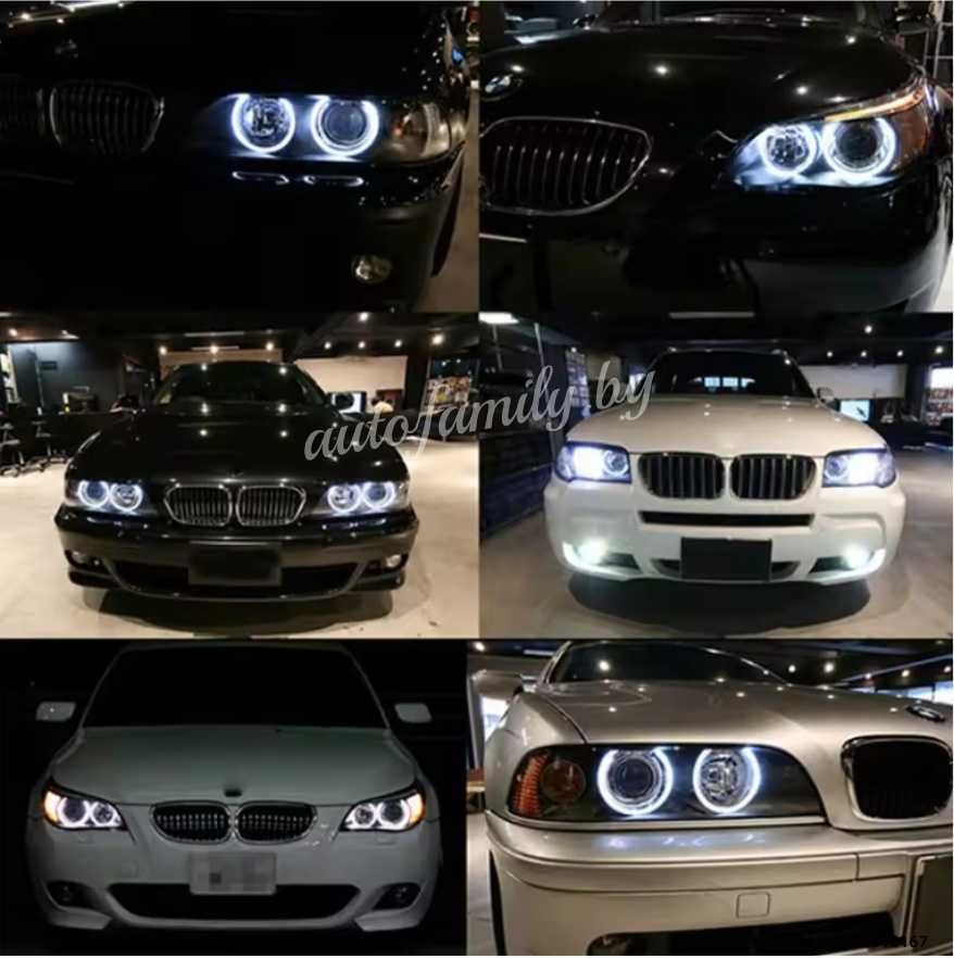 LED диодни крушки за ангелски очи на BMW
