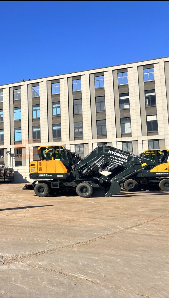 Hyundai HW60 yengi mini ekskavator